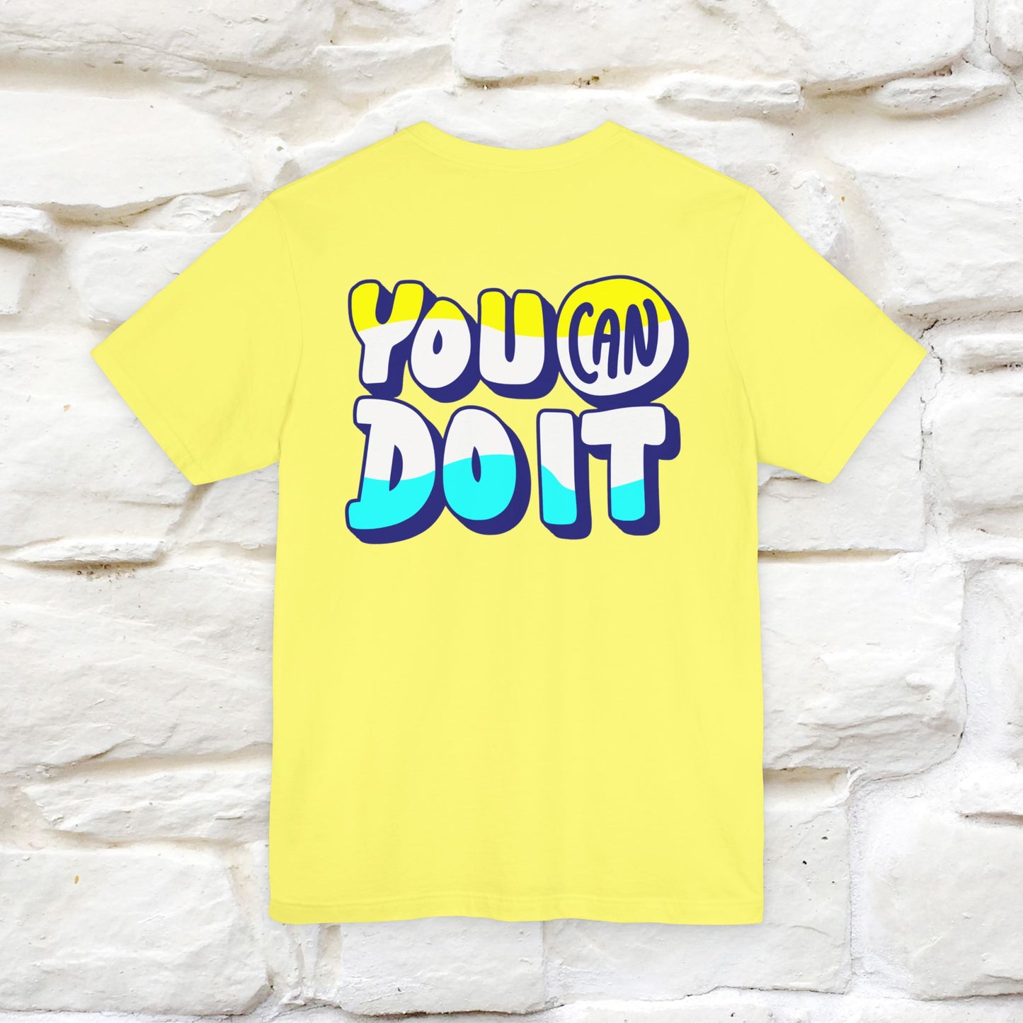 "You Can Do It'' | Front & Back Design | Nunu&Miao Studio - Nunu&Miao Studio