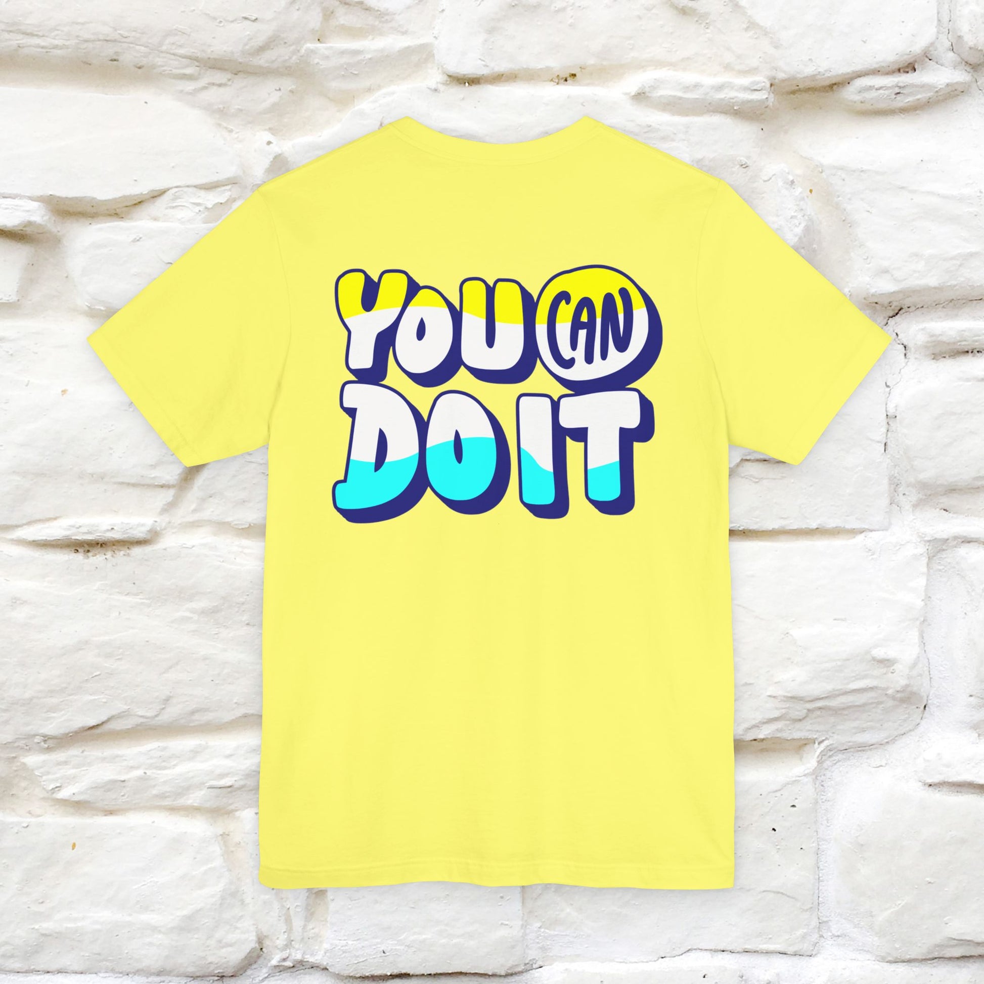 "You Can Do It'' | Front & Back Design | Nunu&Miao Studio - Nunu&Miao Studio