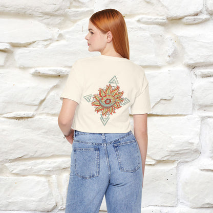 "The Third Eye'' Cat T-Shirt Front and Back Design | Nunu&Miao Studio - Nunu&Miao Studio