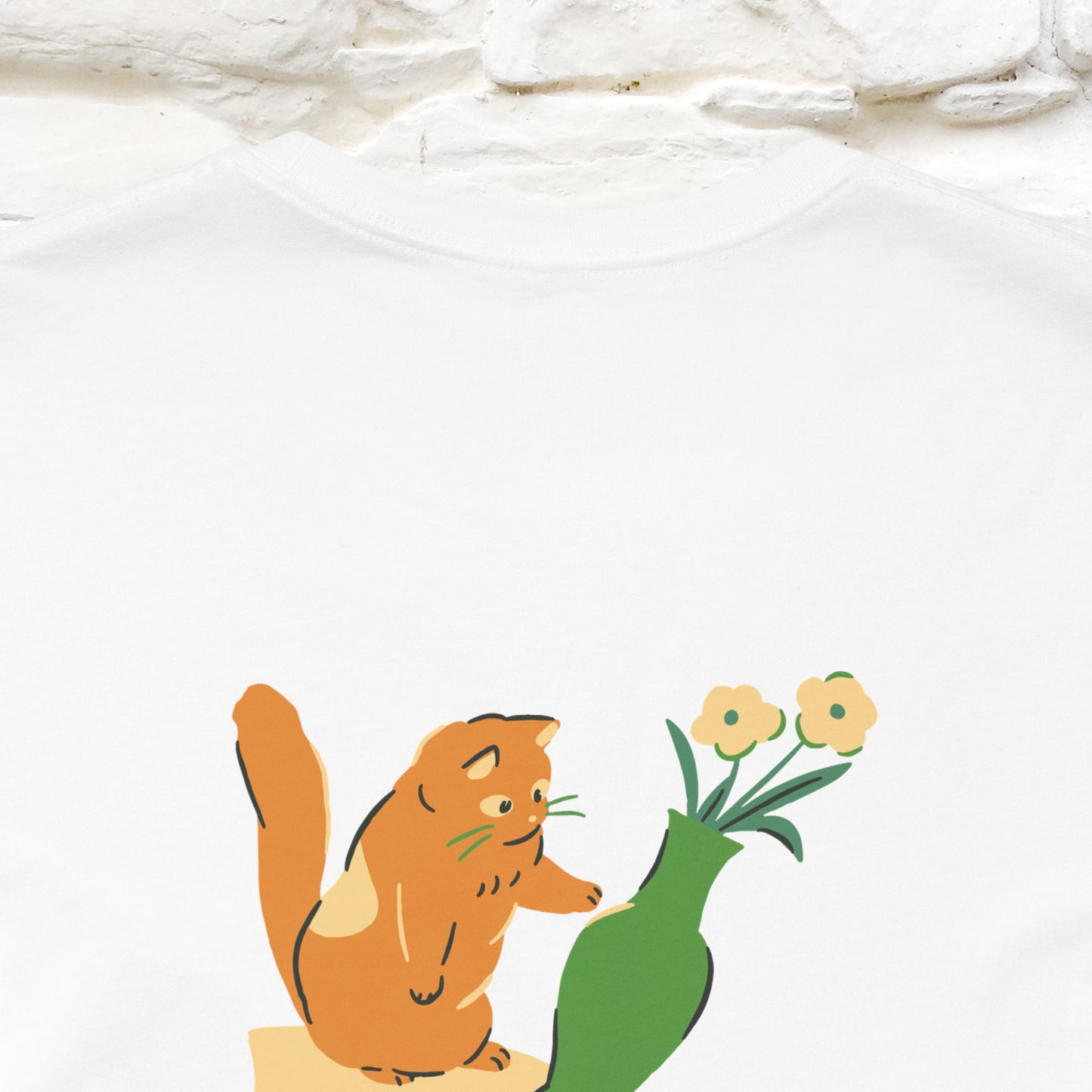 "I'm Not Messy .. " Cat T-Shirt | Front & Back Design | Nunu&Miao Studio - Nunu&Miao Studio
