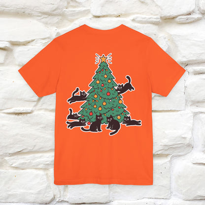 “Cat Christmas Tree” | Cat T-Shirt | Nunu&Miao Studio