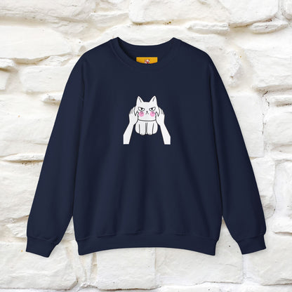 ''Leave Me Alone'' |Cat Sweatshirt | Nunu&Miao Studio