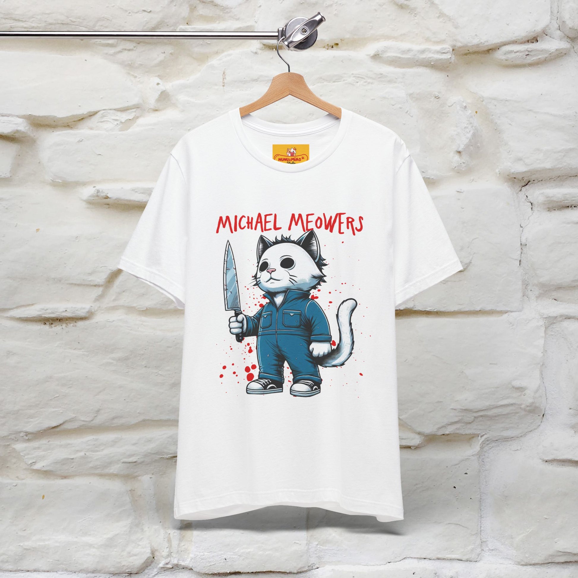 ''Michael Meowers'' Cat T-Shirt |  | Nunu&Miao Studio - Nunu&Miao Studio