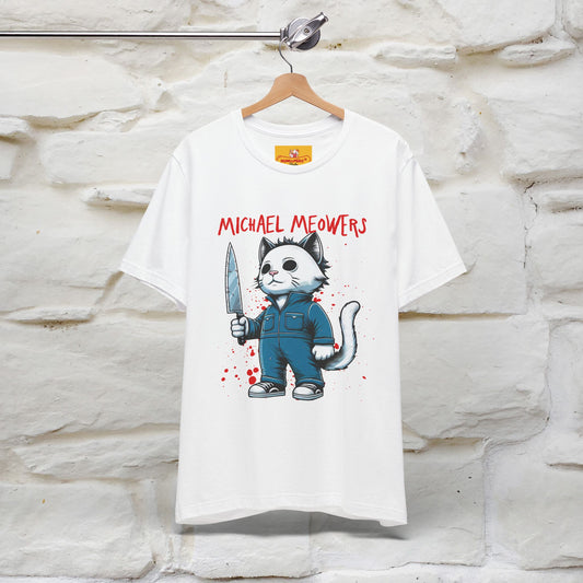 ''Michael Meowers'' Cat T-Shirt |  | Nunu&Miao Studio - Nunu&Miao Studio