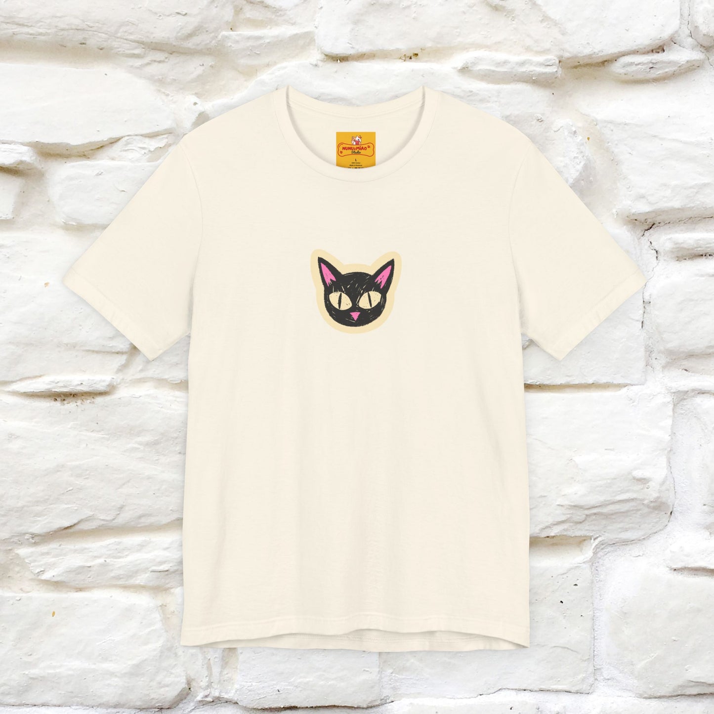 “If You Want To Be Remembered..." Funny Cat T-Shirt | Front & Back Design | Nunu&Miao Studio