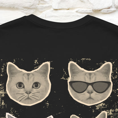 ''Vintage Cat''  Cat T-Shirt | Nunu&Miao Studio - Nunu&Miao Studio