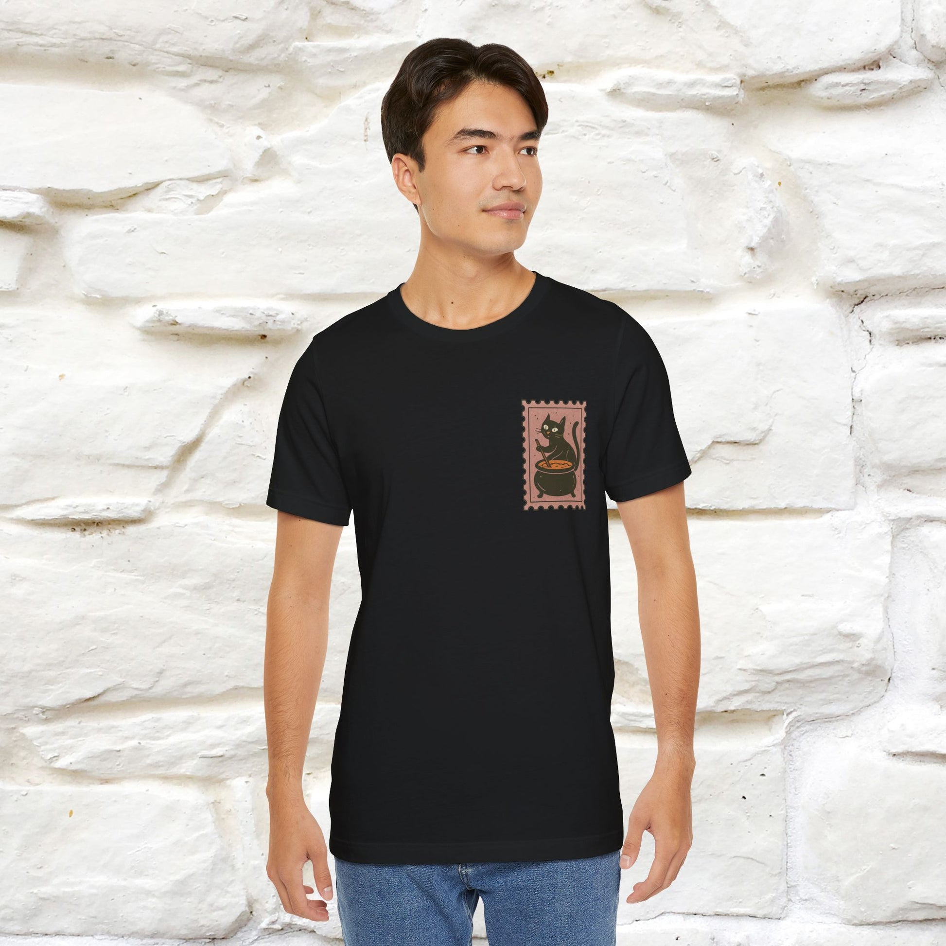 "Let-s Get Halloweeind" Hakkoween Cat T-shirt |Nunu&Miao Studio - Nunu&Miao Studio