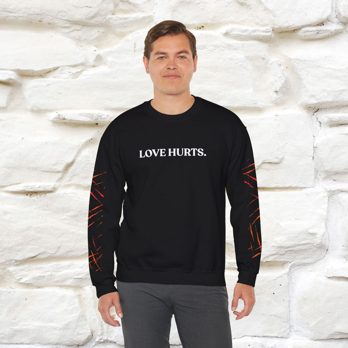 -'Love Hurt'' | Cat Sweatshirt | Nunu&Miao Studio
