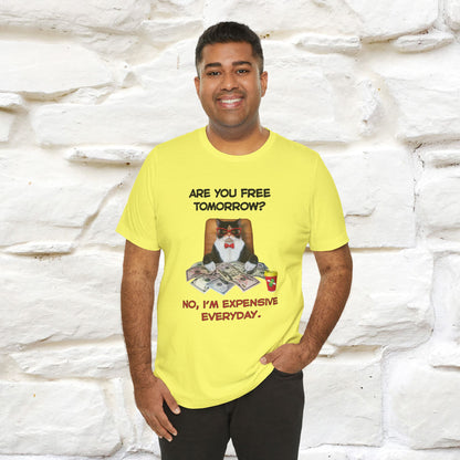 “Are You Fee Tomorrow?” | Cat T-Shirt | Nunu&Miao Studio