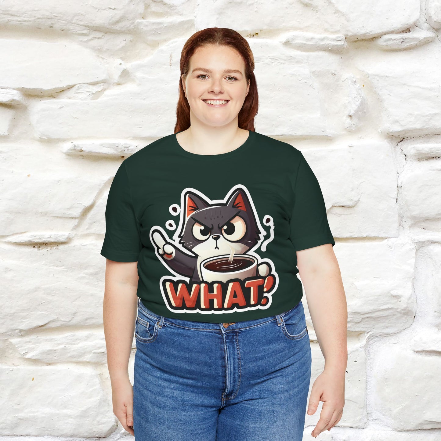 ''What !'' | Cat T-Shirt  | Nunu&Miao Studio - Nunu&Miao Studio