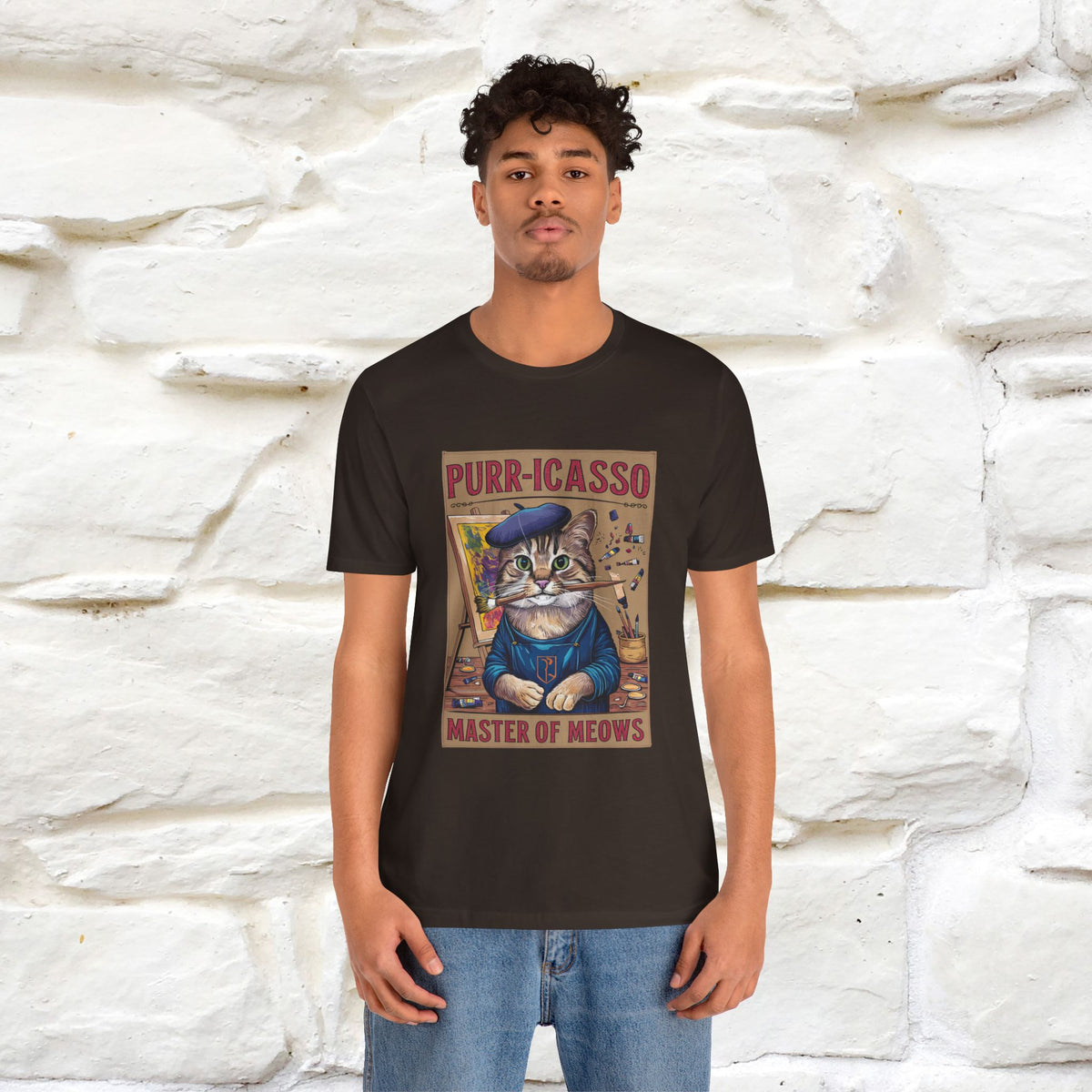 ''Purr-Icasso Masters Of Meows'' | CatT-Shirt | Nunu&Miao Studio