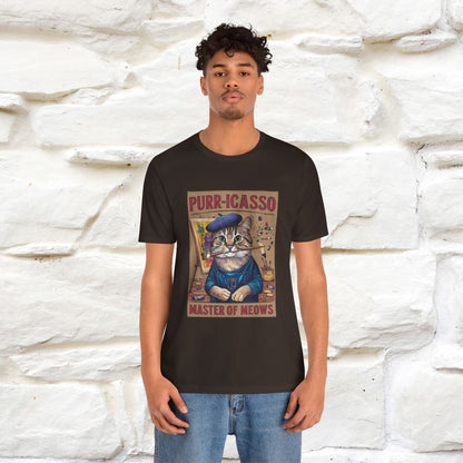 ''Purr-Icasso Masters Of Meows'' | CatT-Shirt | Nunu&Miao Studio