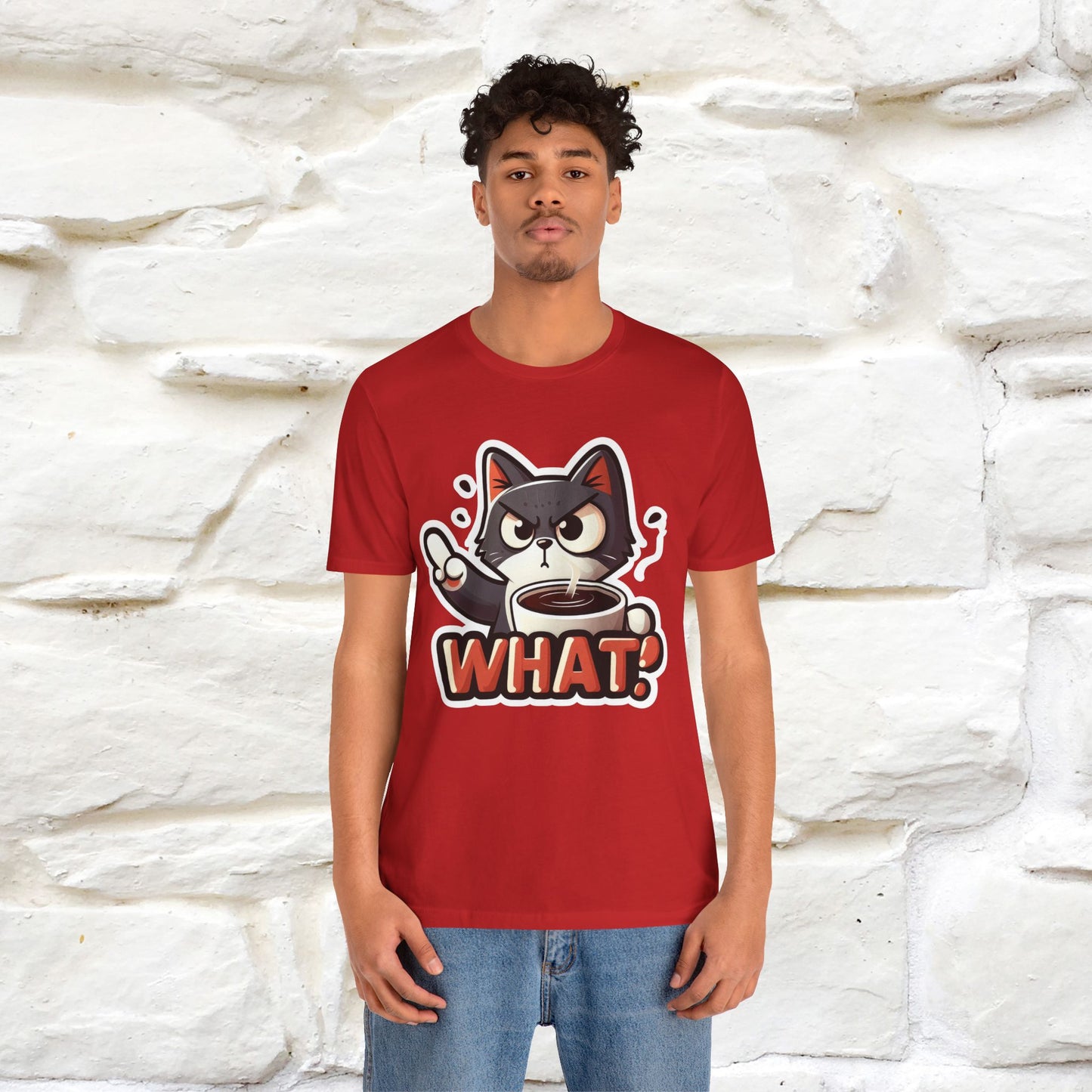 ''What !'' | Cat T-Shirt  | Nunu&Miao Studio - Nunu&Miao Studio