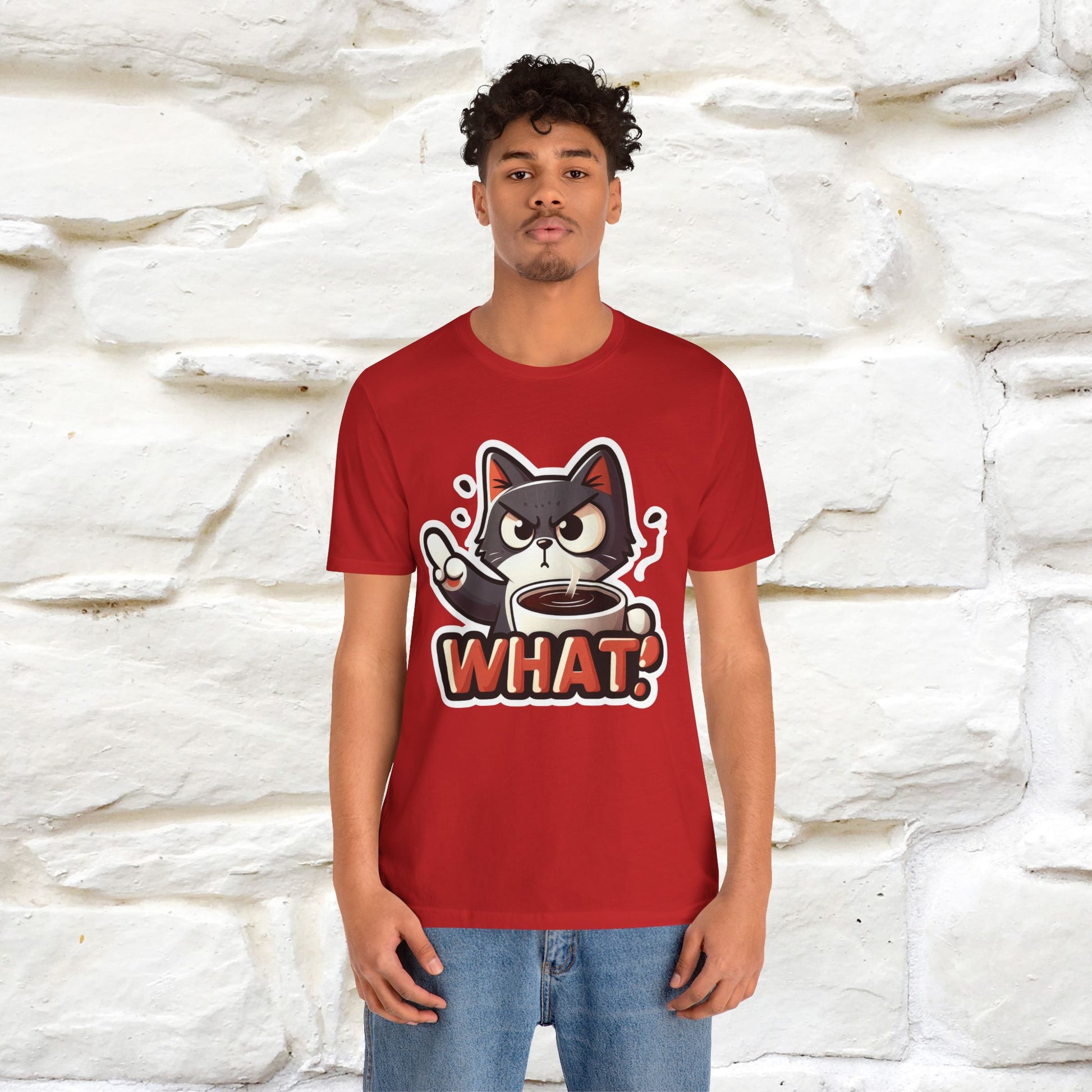''What !'' | Cat T-Shirt  | Nunu&Miao Studio - Nunu&Miao Studio