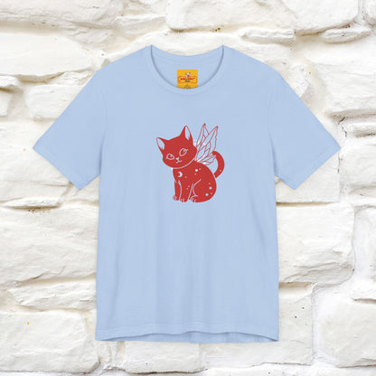 "Espoir Speranza Hope'' Cat T-Shirt Front and Back Design | Nunu&Miao Studio - Nunu&Miao Studio