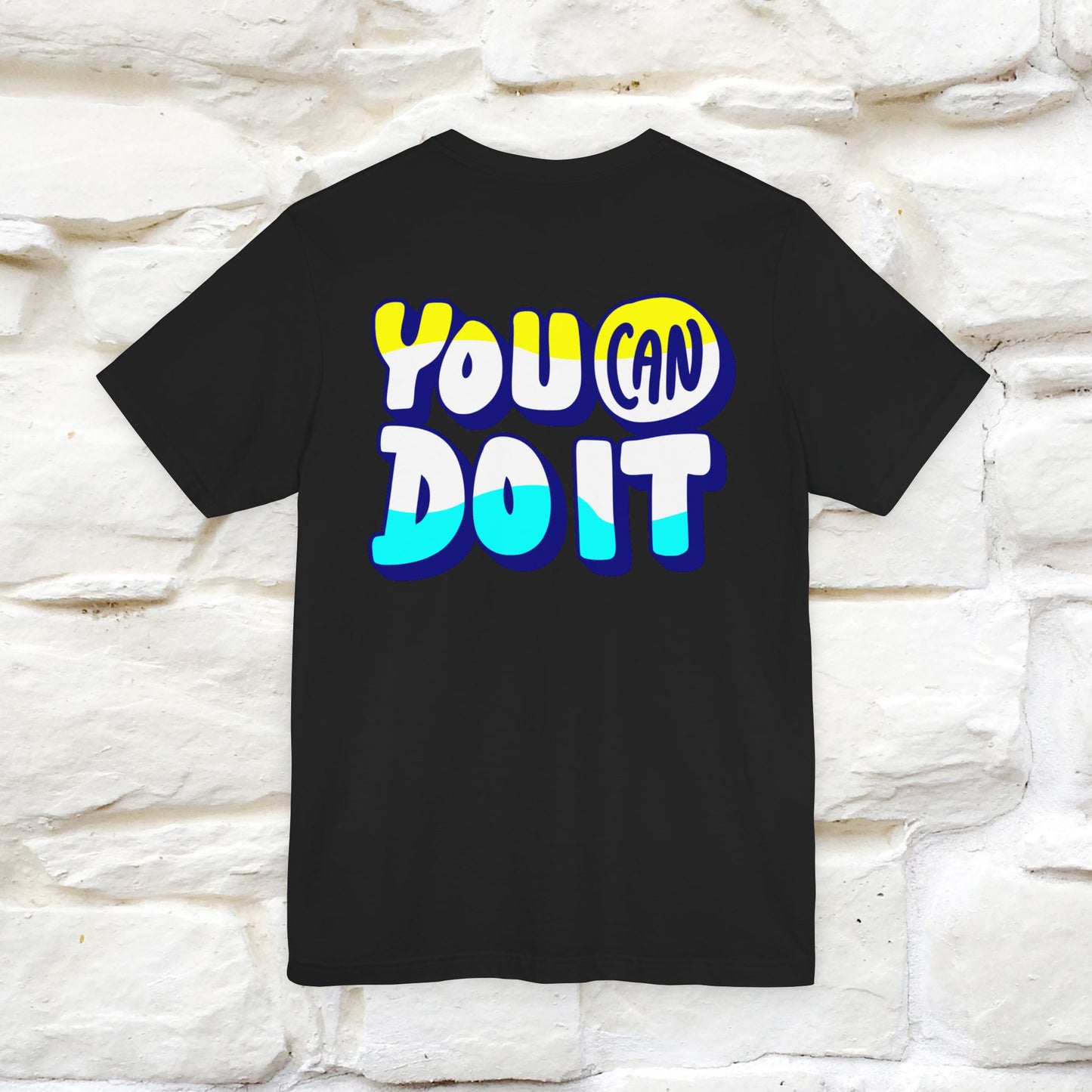 "You Can Do It'' | Front & Back Design | Nunu&Miao Studio - Nunu&Miao Studio