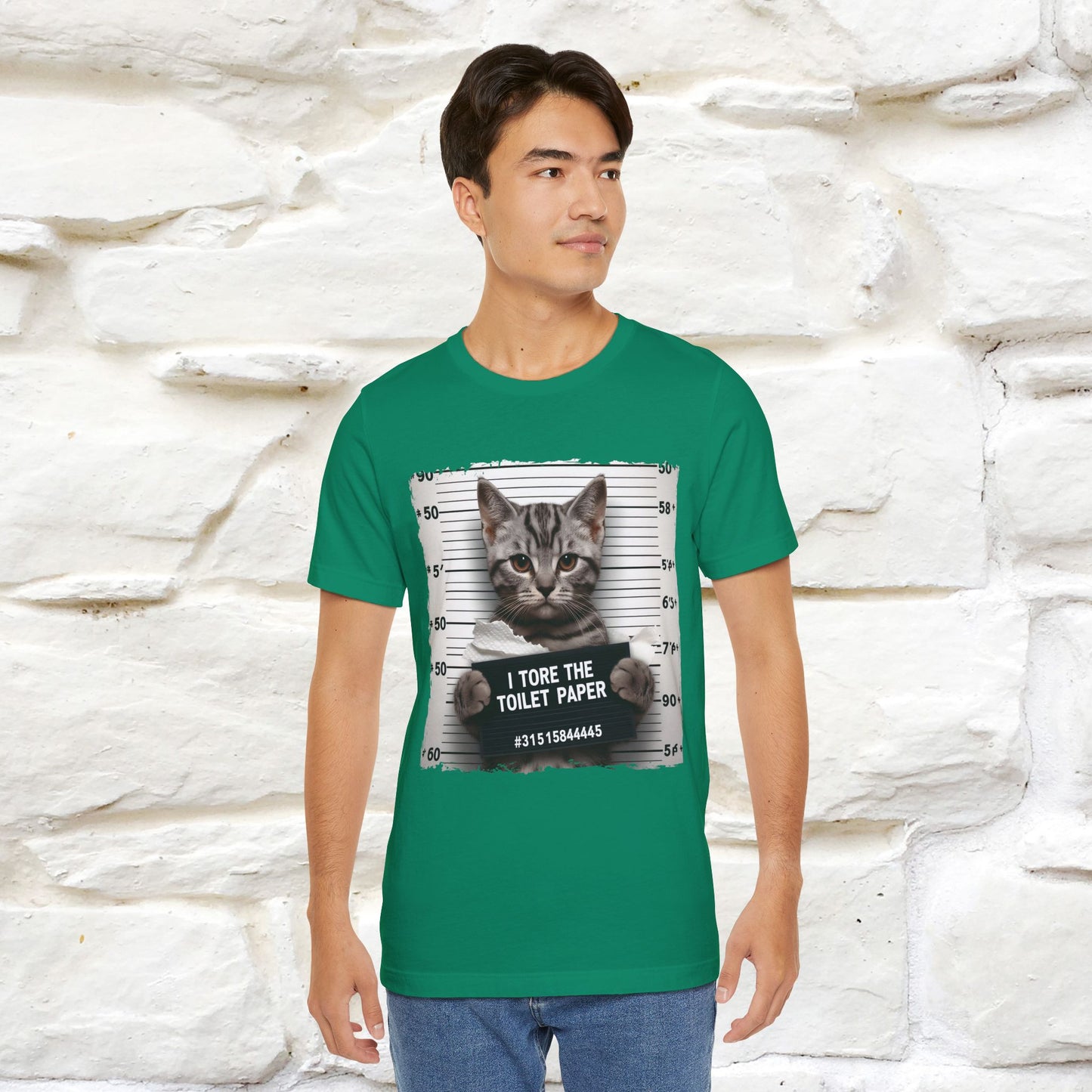 ''I Tore The Toilet Paper'' | Funny Cat T-Shirt | Nunu&Miao Studio - Nunu&Miao Studio