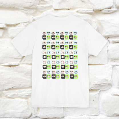 “Miaooo” | Cat T-Shirt | Front & Back Design | Nunu&Miao Studio