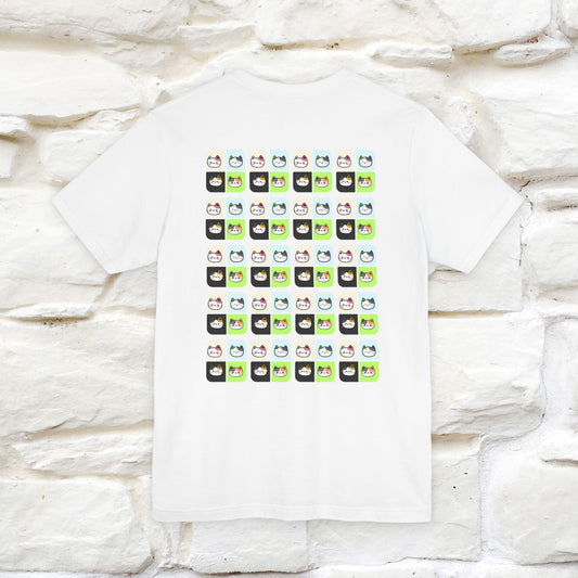 “Miaooo” | Cat T-Shirt | Front & Back Design | Nunu&Miao Studio