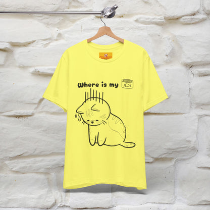 "Where Is My Tuna?" Cat T-Shirt | Nunu&Miao Studio - Nunu&Miao Studio