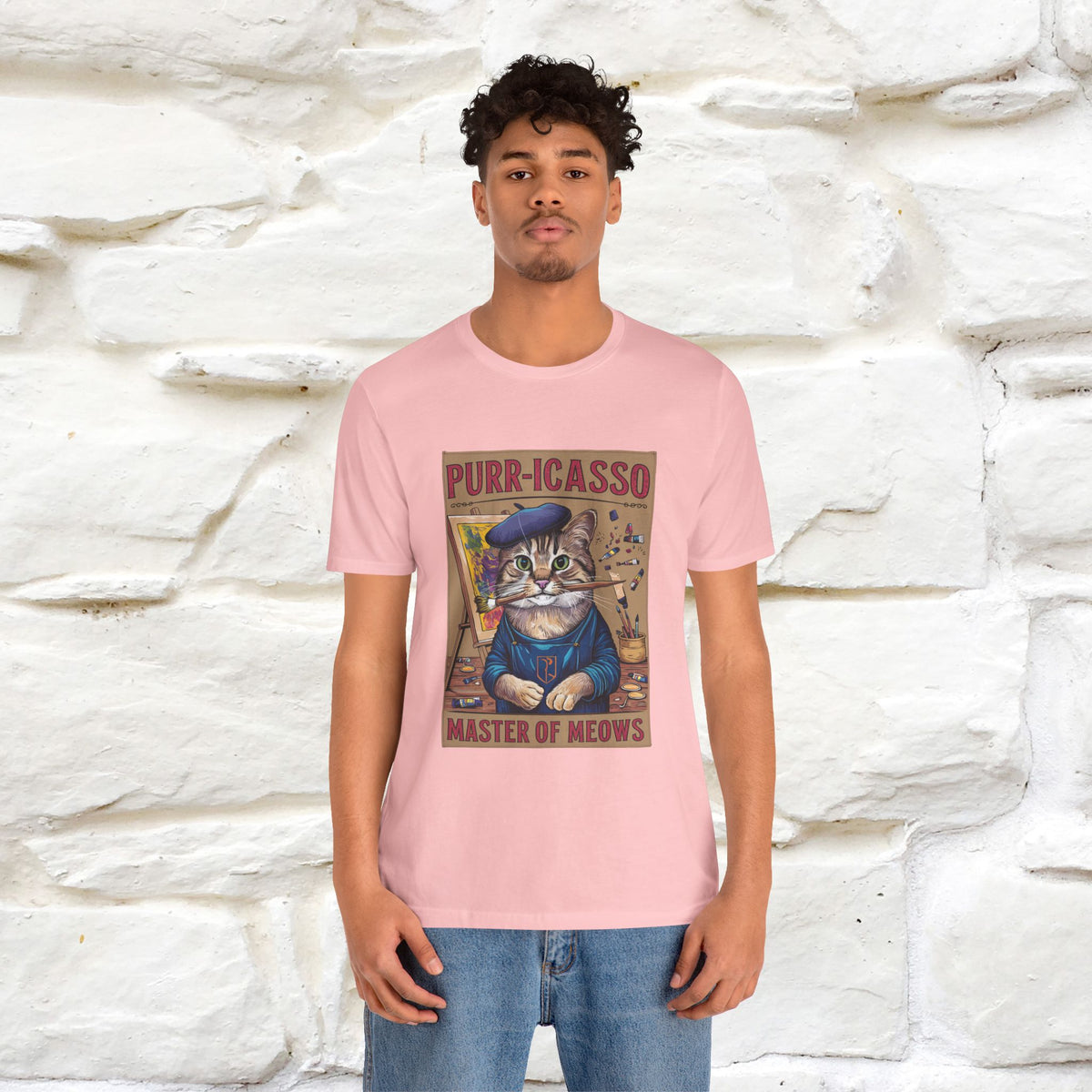 ''Purr-Icasso Masters Of Meows'' | CatT-Shirt | Nunu&Miao Studio