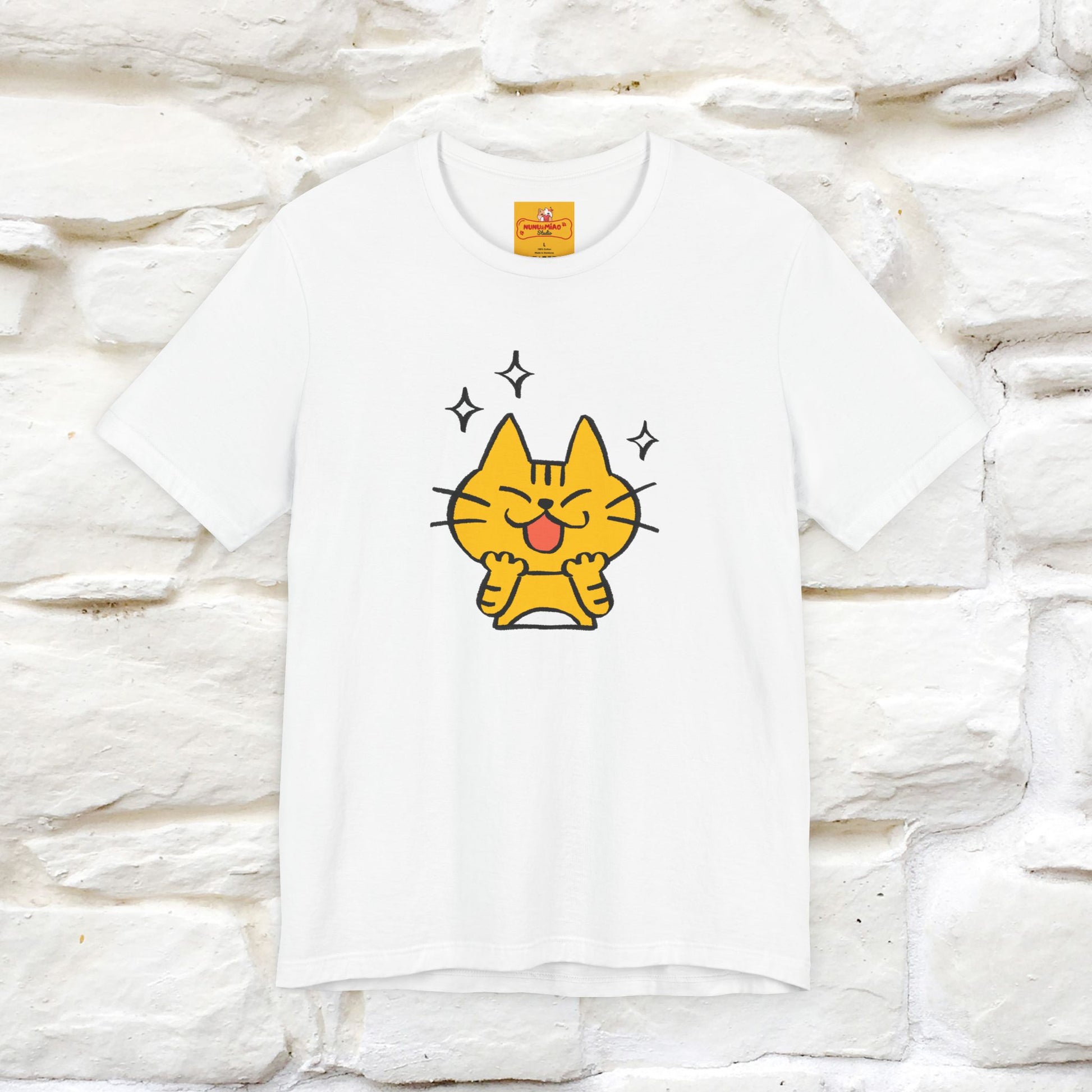 ""It's A Good Day" Cat T-Shirt| Front & Back Design | Nunu&Miao Studio - Nunu&Miao Studio