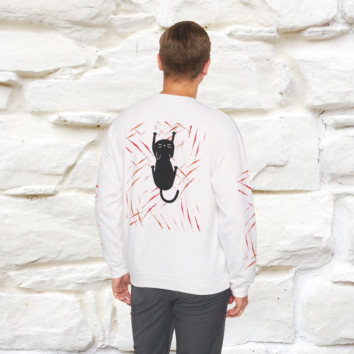 -'Love Hurt'' | Cat Sweatshirt | Nunu&Miao Studio