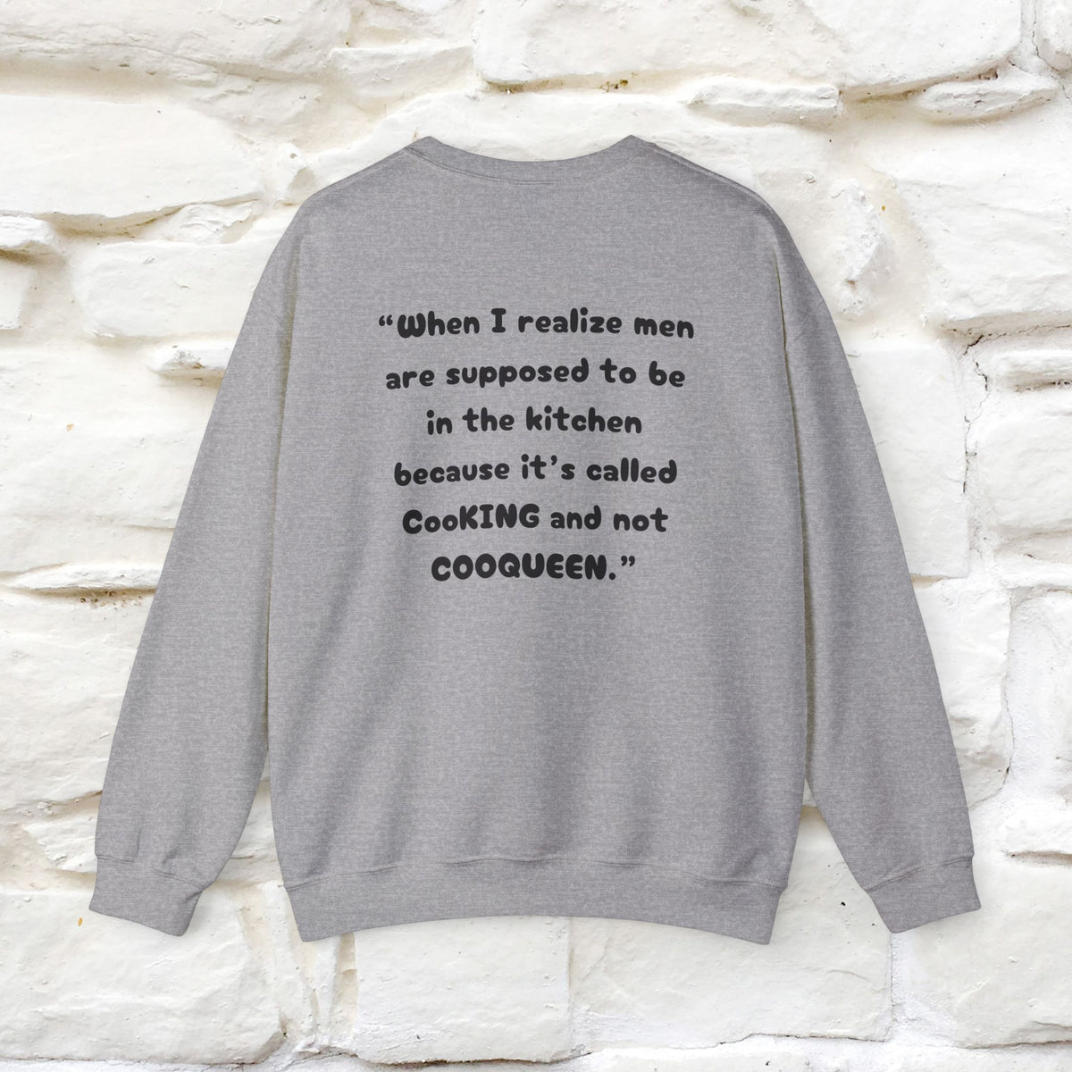 ''When I realize men are...'' | Cute Cat Sweatshirt | Nunu&Miao Studio