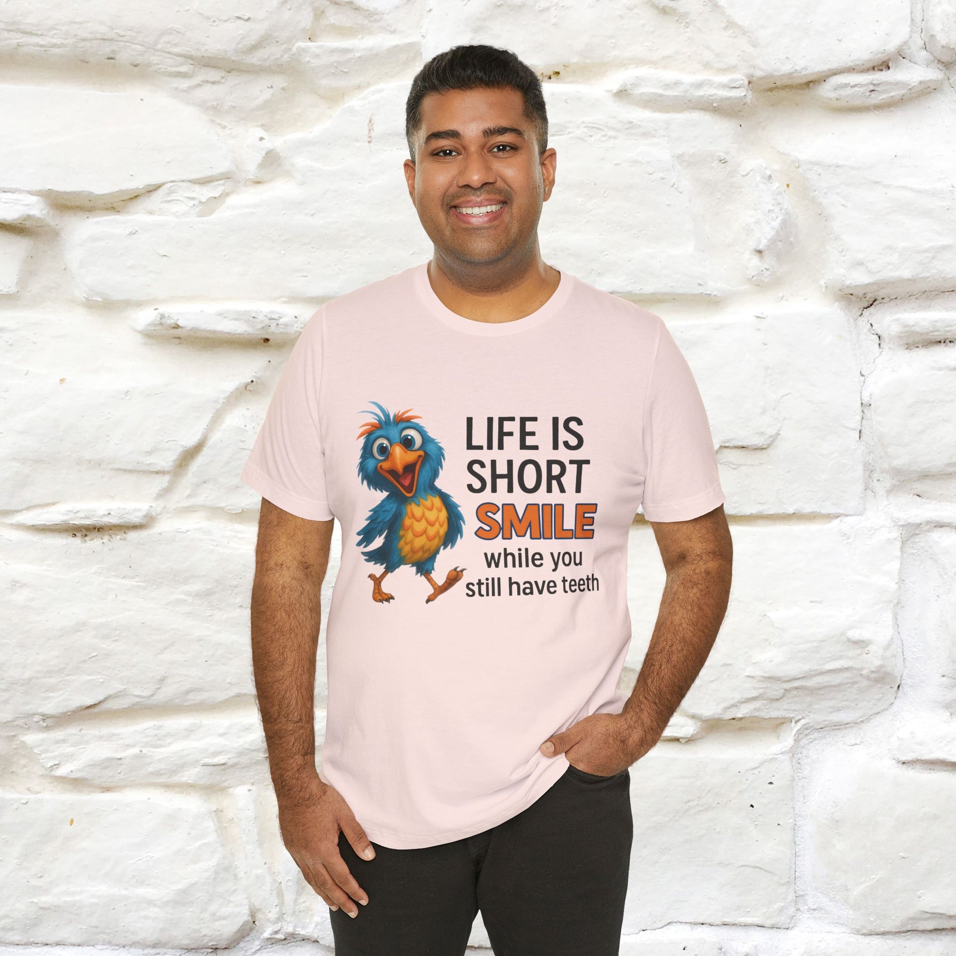 "Life Is Short Smile While ..." |Funny T-Shirt | Nunu&Miao Studio - Nunu&Miao Studio