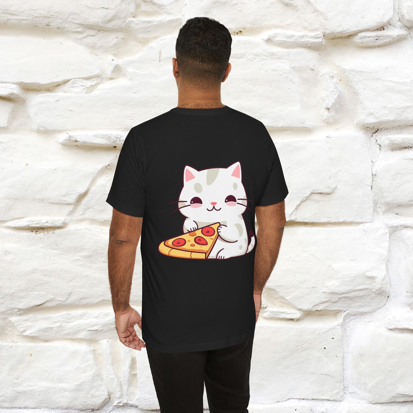 "I Love Pizza"| Cat T-shirt | Nunu&Miao Studio - Nunu&Miao Studio