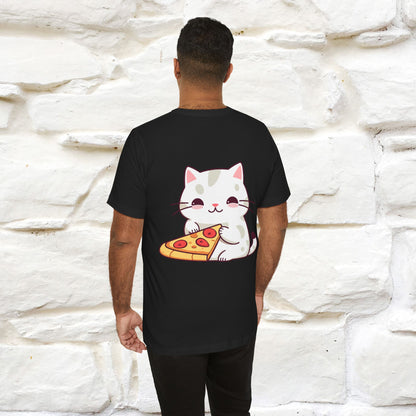 "I Love Pizza"| Cat T-shirt | Nunu&Miao Studio - Nunu&Miao Studio