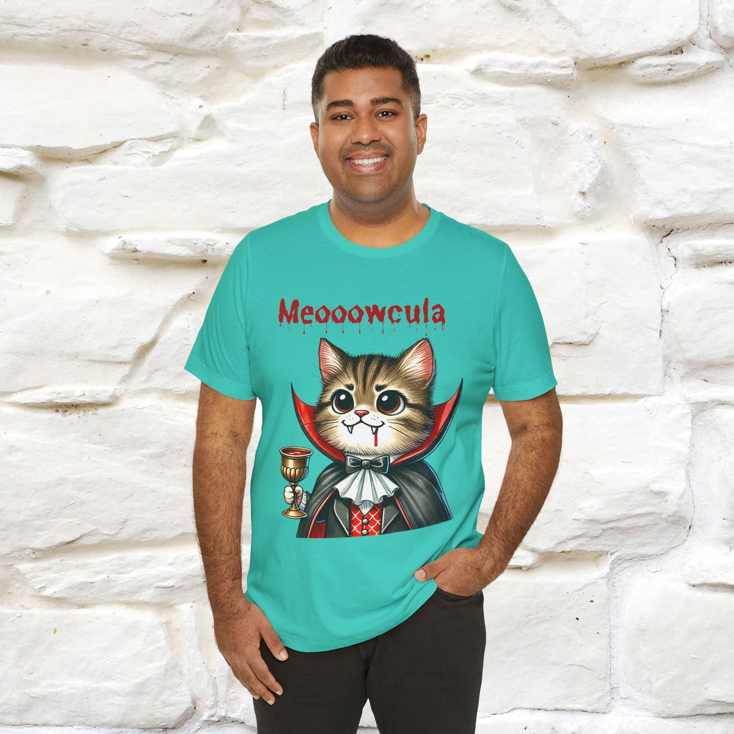 "Meooowcula" Cat T-shirt |Nunu&Miao Studio - Nunu&Miao Studio
