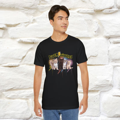 ''Power Kittens ''| CatT-Shirt | Nunu&Miao Studio
