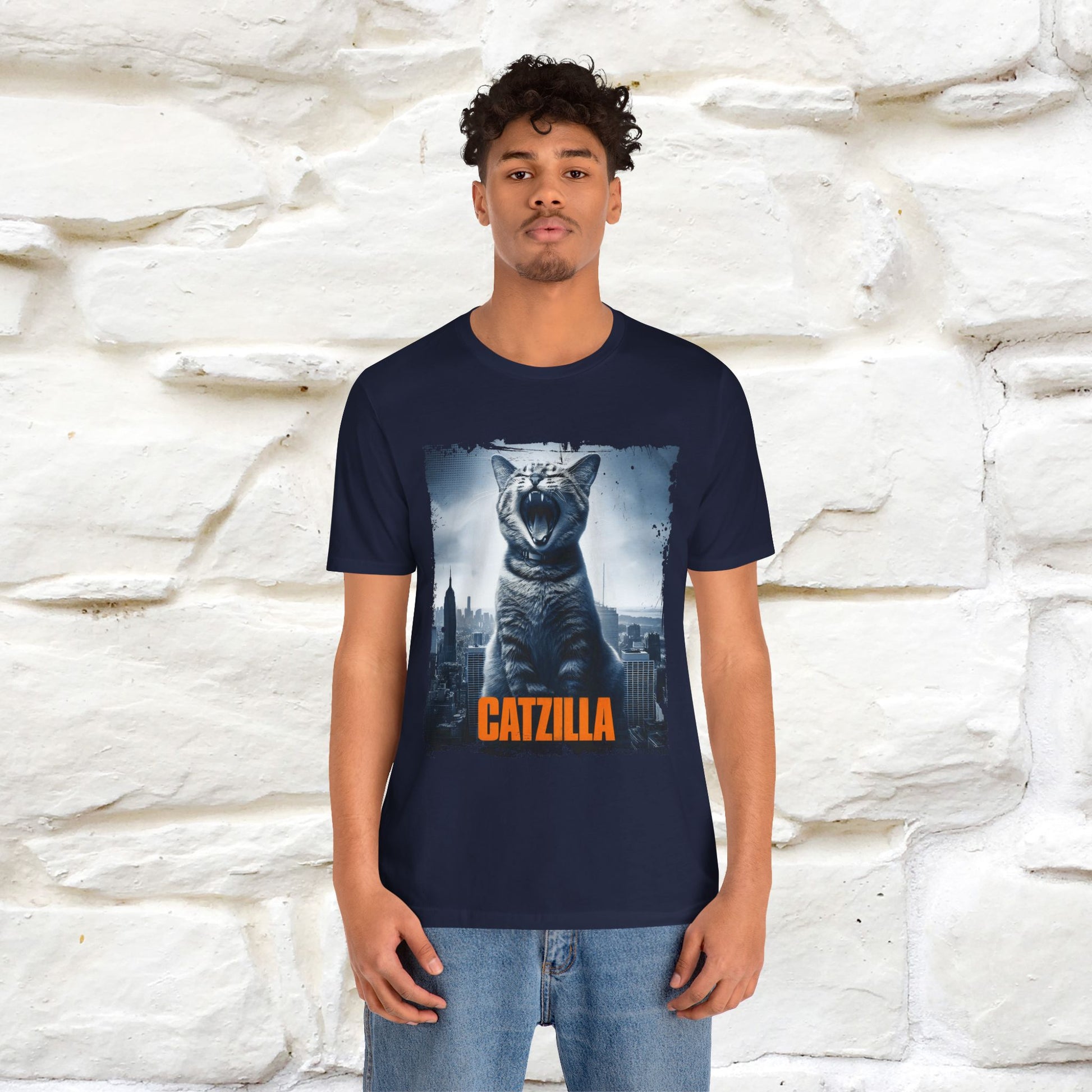Catzilla T-Shirt | Cat T-Shirt | Nunu&Miao Studio - Nunu&Miao Studio