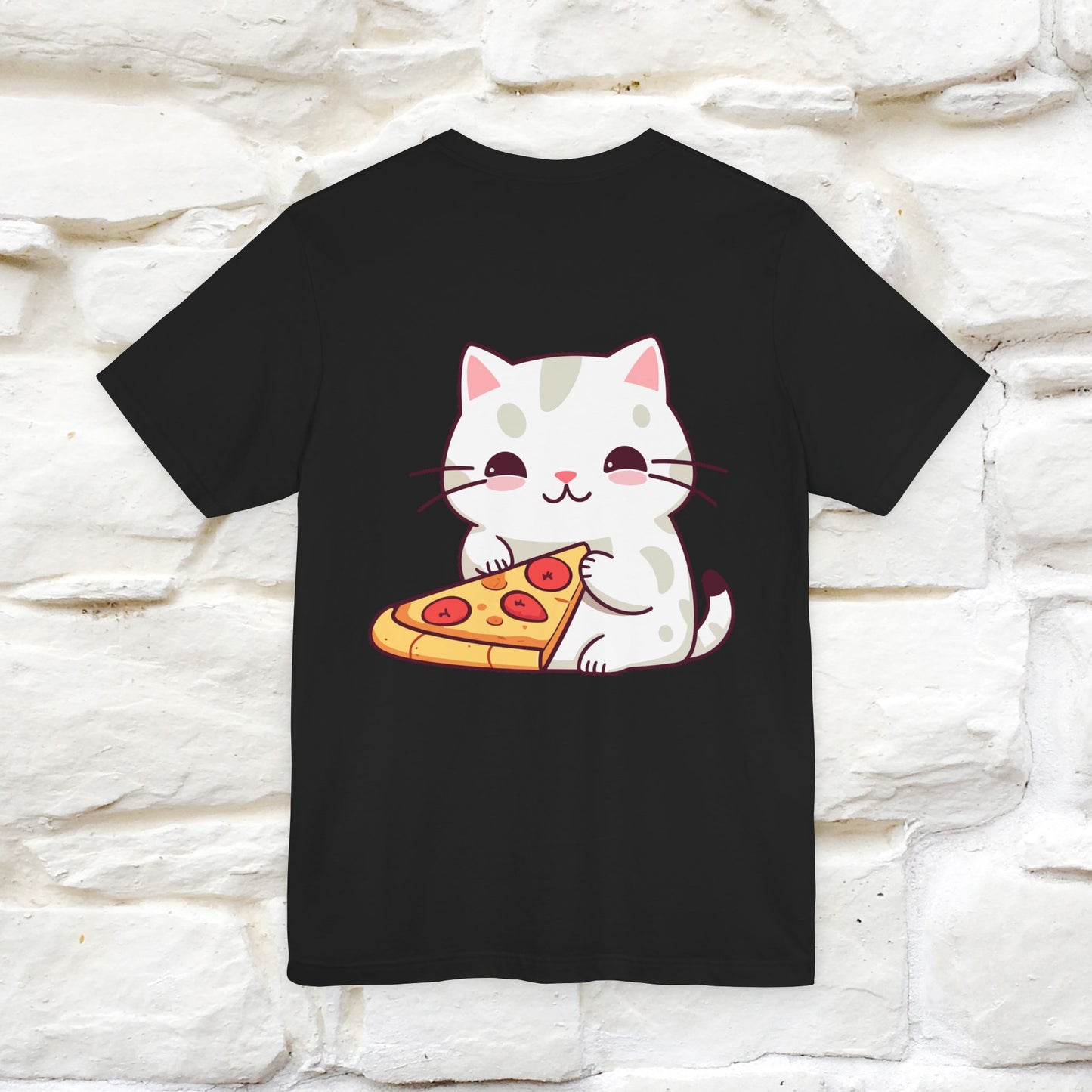 "I Love Pizza"| Cat T-shirt | Nunu&Miao Studio - Nunu&Miao Studio