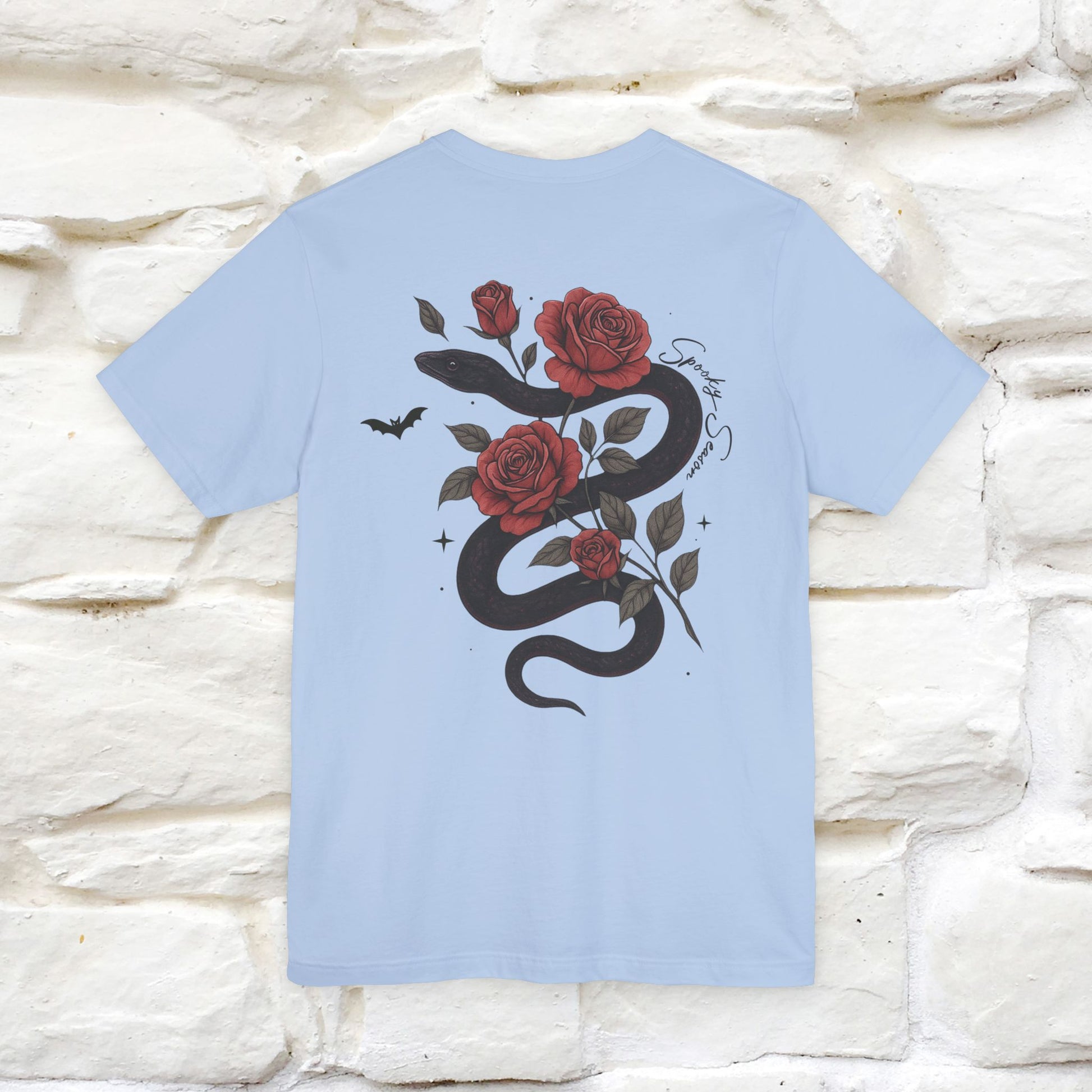 "The Rose and The Snake " Halloween T-shirt |Nunu&Miao Studio - Nunu&Miao Studio