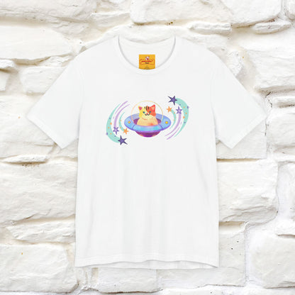 "Stay Positive'' Cat T-Shirt | Front & Back Design | Nunu&Miao Studio - Nunu&Miao Studio