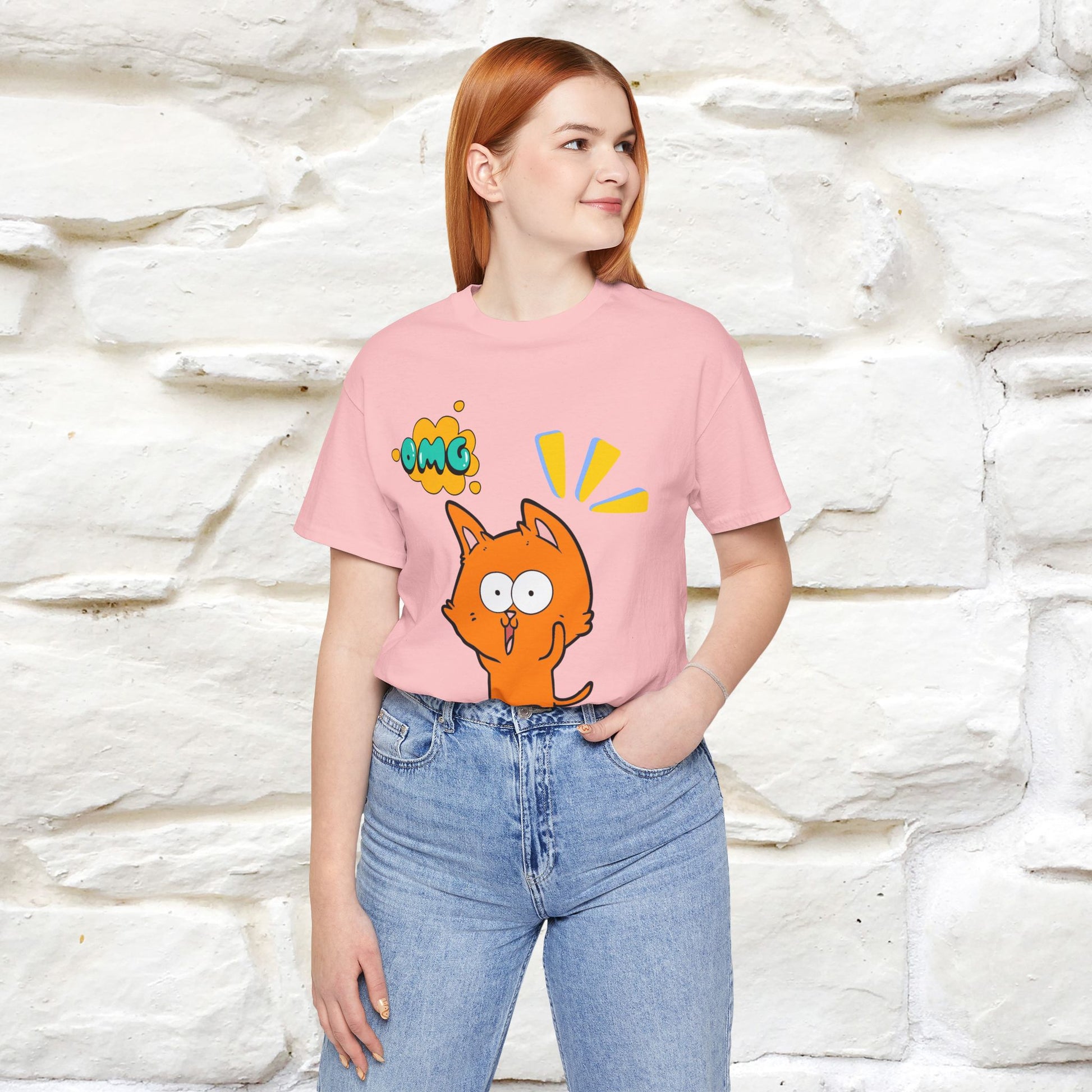 ''Oh My God'' Cat T-Shirt | Nunu&Miao Studio - Nunu&Miao Studio