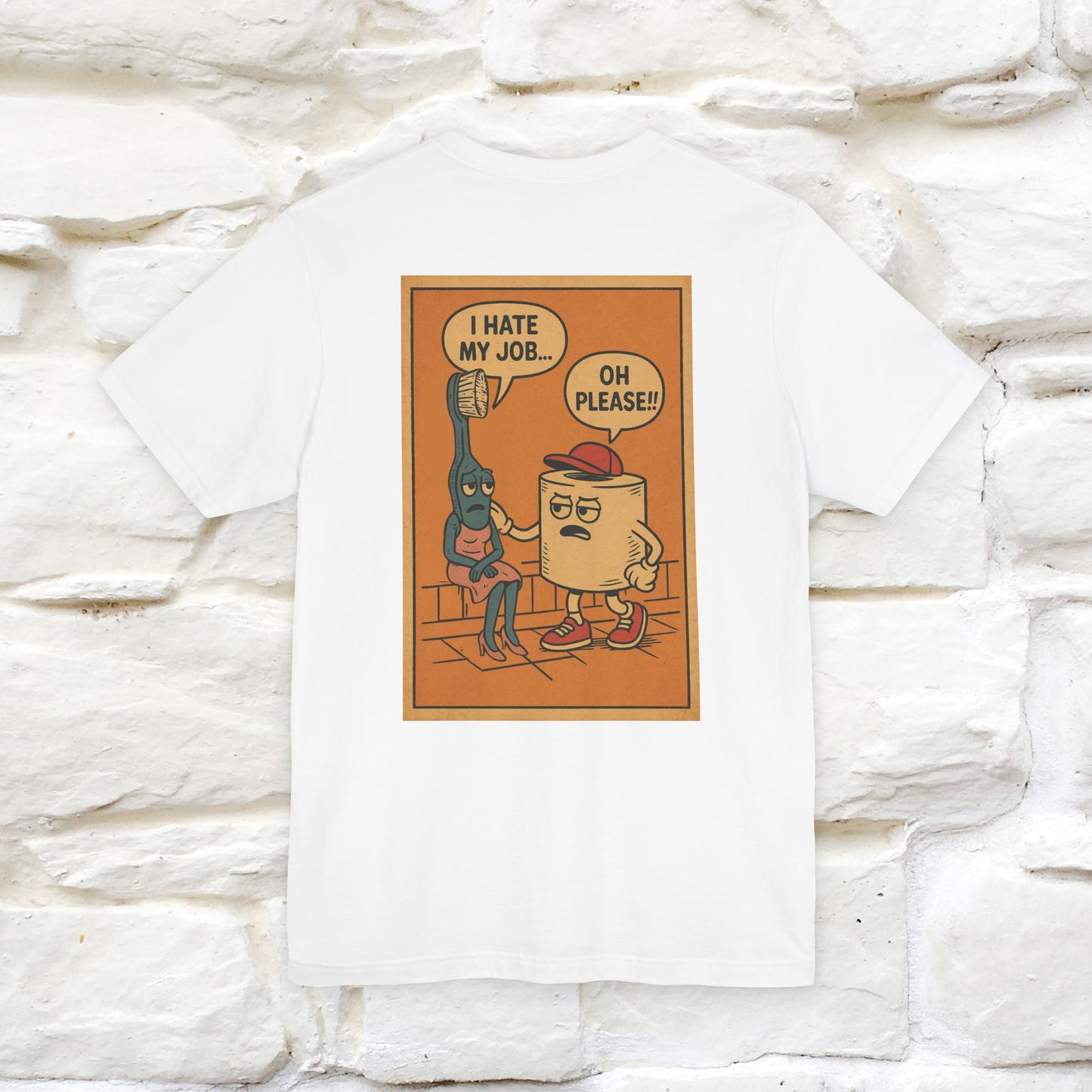 "I Hate My Job ... Oh Please" Funny Cat T-shirt |Nunu&Miao Studio - Nunu&Miao Studio