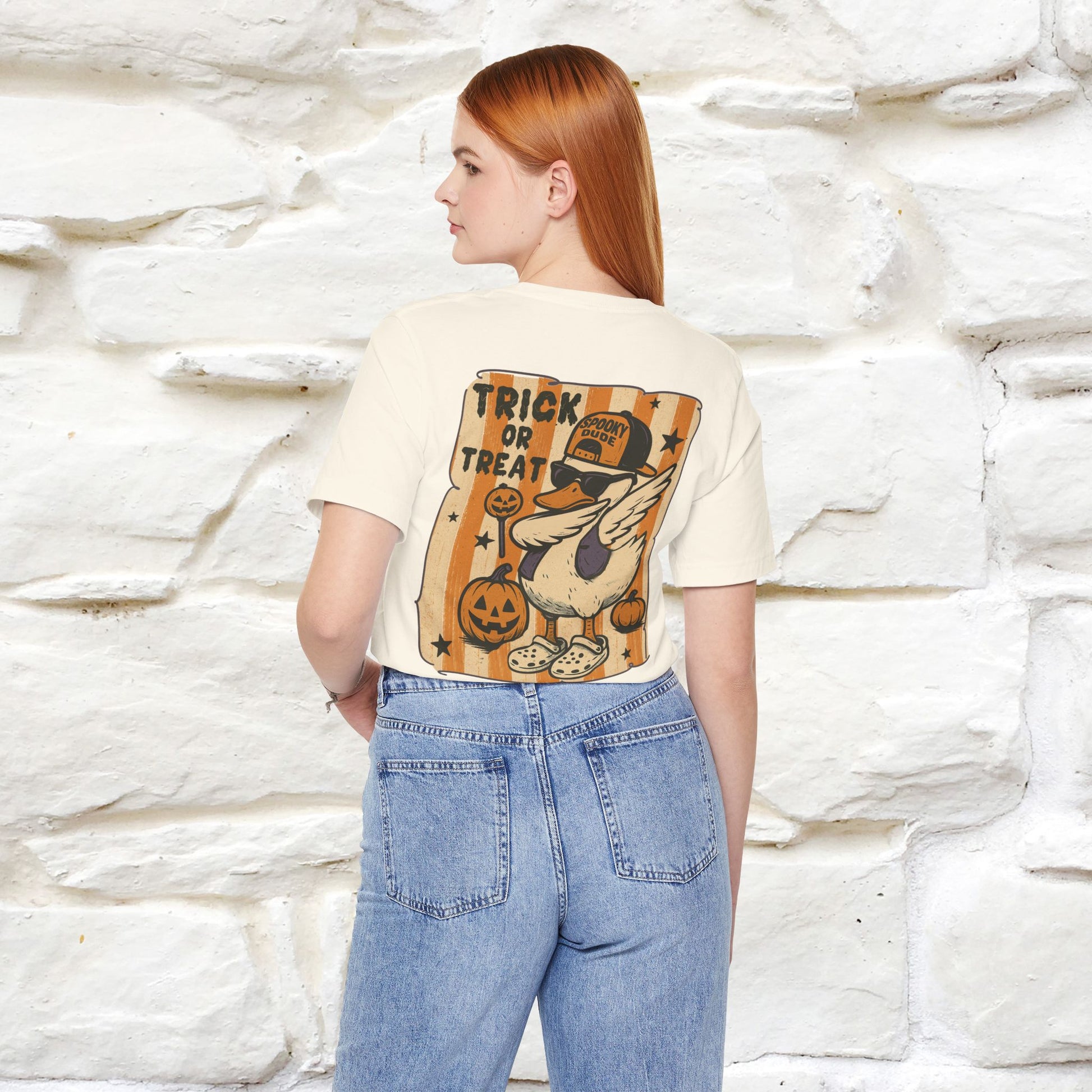 "Trick or Treat" Funny Halloween T-shirt |Nunu&Miao Studio - Nunu&Miao Studio