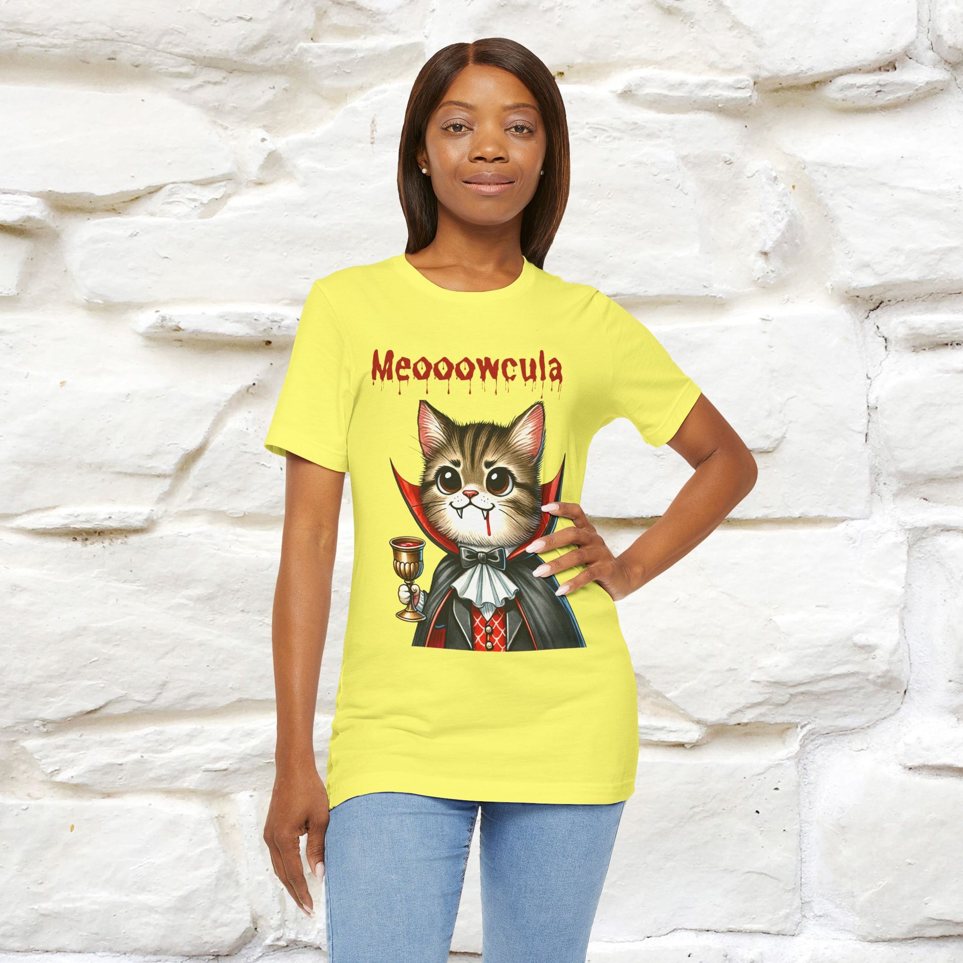 "Meooowcula" Cat T-shirt |Nunu&Miao Studio - Nunu&Miao Studio