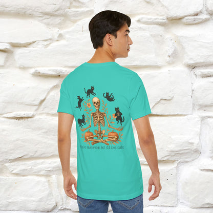 "You're Dead Inside But Still Love Cats " Halloween Cat T-shirt |Nunu&Miao Studio - Nunu&Miao Studio