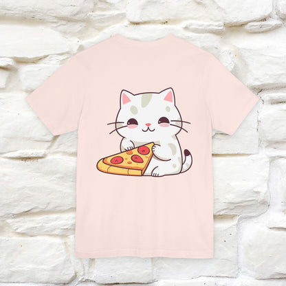 "I Love Pizza"| Cat T-shirt | Nunu&Miao Studio - Nunu&Miao Studio