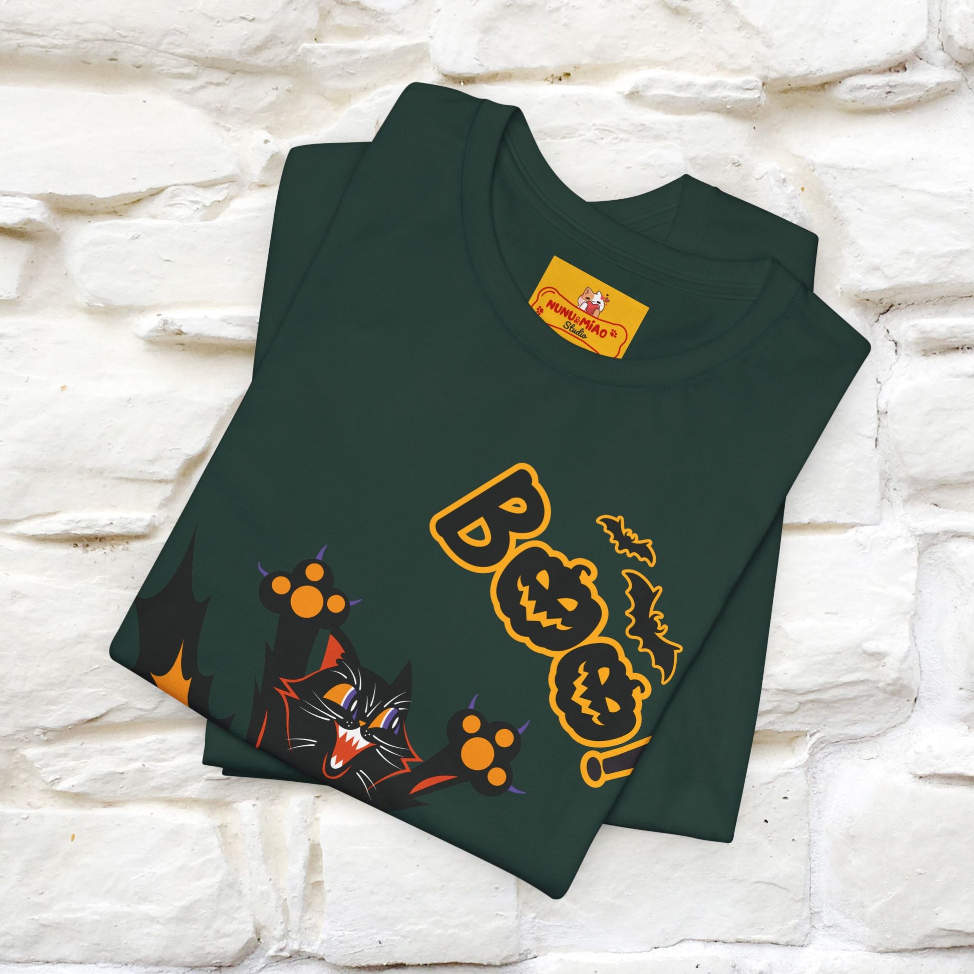 "Boo" Cat  T-shirt |Nunu&Miao Studio - Nunu&Miao Studio