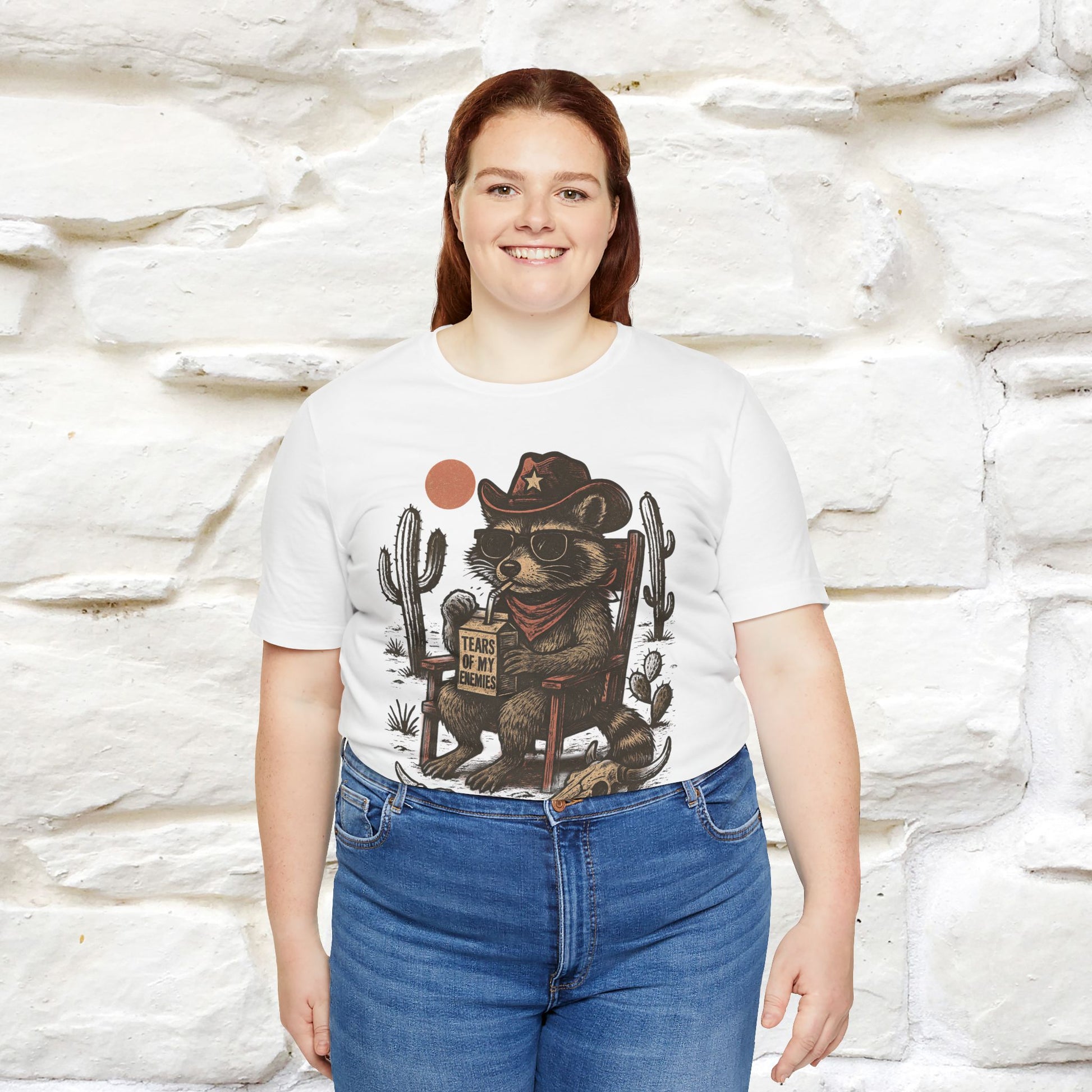 "Tears Of My Enemies" Cat T-shirt |Nunu&Miao Studio - Nunu&Miao Studio