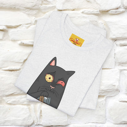 ''Life Begings After Coffe''  Cat T-shirt for Men and Women  100% Cotton*