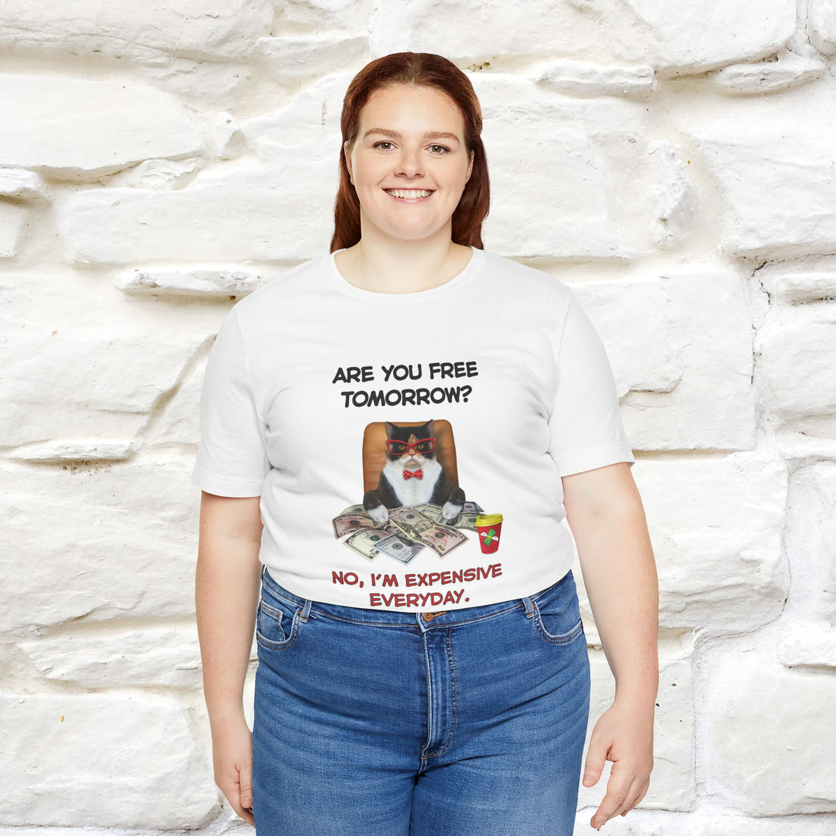 “Are You Fee Tomorrow?” | Cat T-Shirt | Nunu&Miao Studio