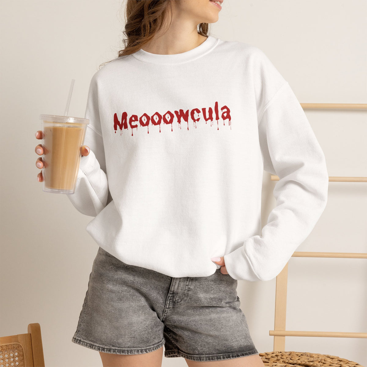 "Meowwwcula'' |Cat Sweatshirt | Nunu&Miao Studio