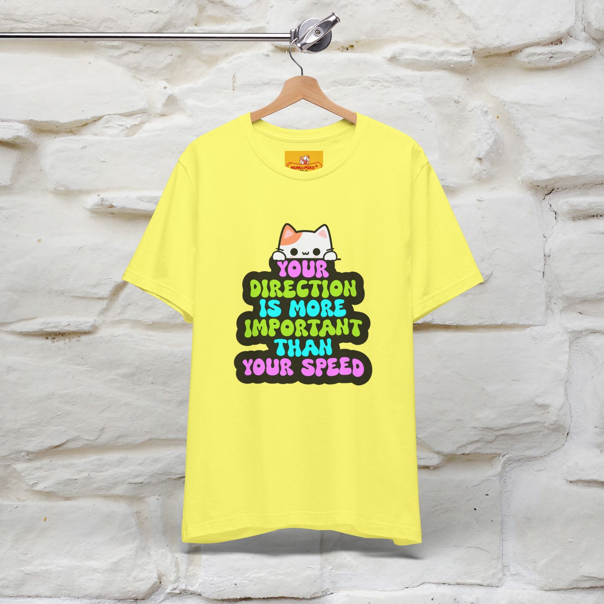 "Your Direction Is More ..." |  Cat T-shirt | Nunu&Miao Studio - Nunu&Miao Studio