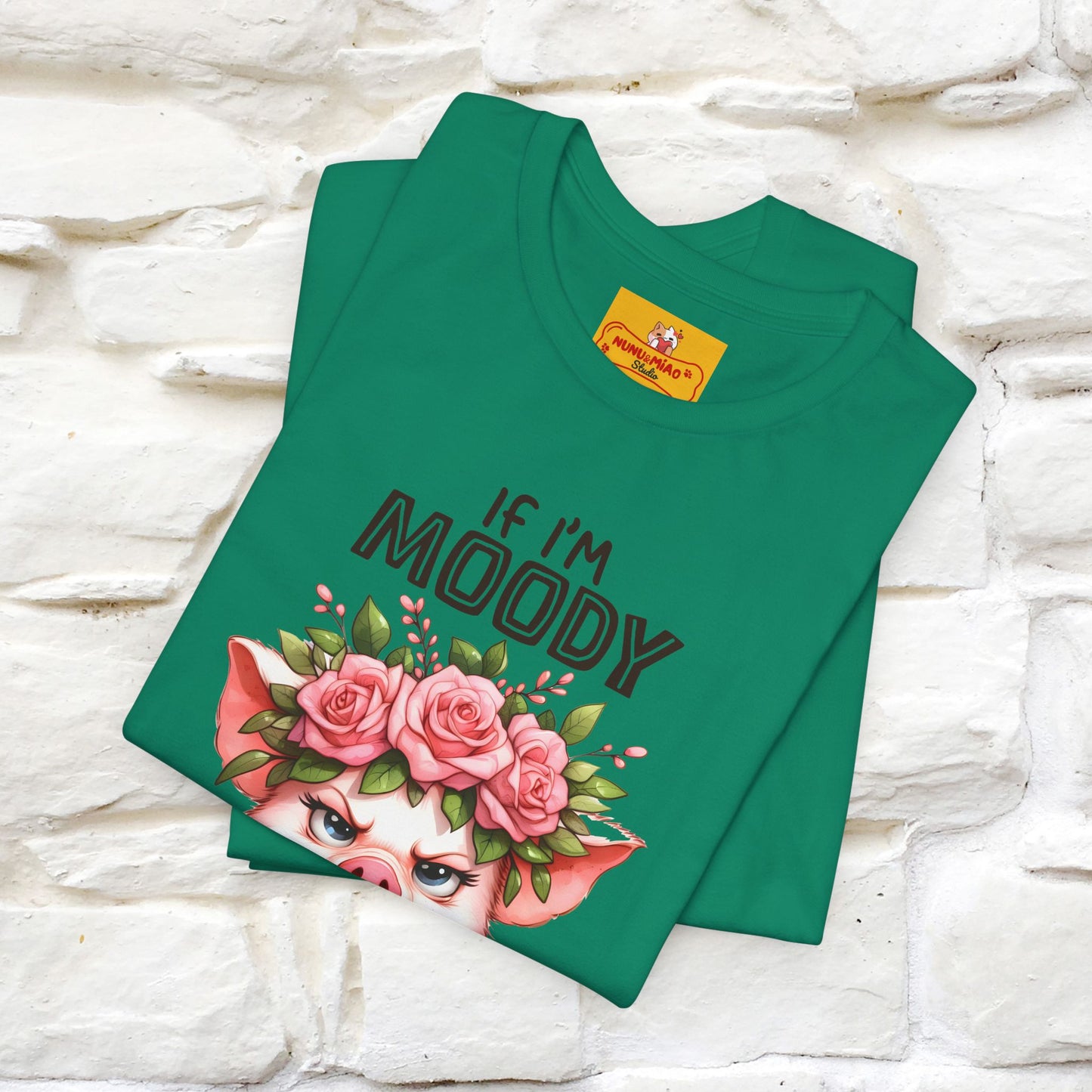 ''If I'm Moody Give Me Foody''| Funny T-Shirt | Nunu&Miao Studio